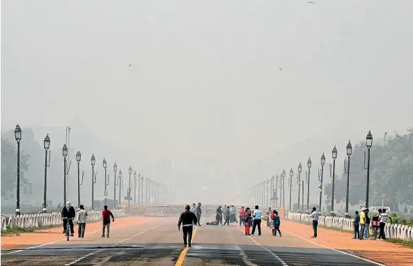  ?? GETTY IMAGES ?? The megacity of New Delhi, home to approximat­ely 30 million people, is the most polluted capital in the world.