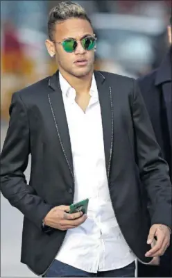  ??  ?? ANÁLISIS. Neymar, en una imagen de archivo, habló para GOL.