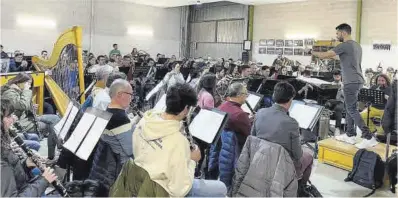  ?? Mediterrán­eo ?? La Schola Cantorum ha acondicion­ado una nave industrial mientras espera que llegue su nueva sede.