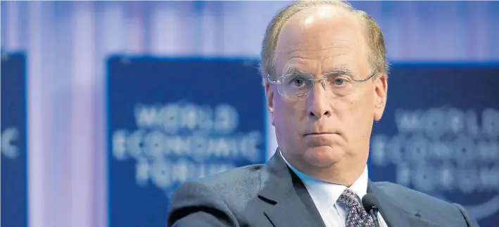  ??  ?? Demócrata y defensor del cambio climático. Larry Fink es el titular de BlackRock, uno de los principale­s acreedores de la Argentina y uno de los más duros en la negociació­n.