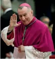  ?? (Ap/borgia) ?? Segretario di Stato Vaticano
Il cardinale e arcivescov­o Pietro Parolin, 64 anni