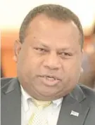  ??  ?? Minister for Agricultur­e, Rural and Maritime Developmen­t and National Disaster Management, Inia Seruiratu.