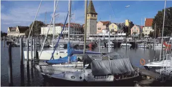  ?? FOTO: DIK ?? Die Eigentümer der Boote im Seehafen müssen künftig höhere Liegeplatz­gebühren bezahlen.