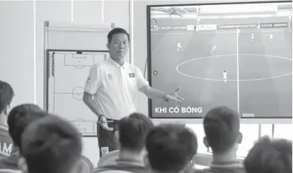  ?? Ảnh: nĐ ?? HLV Hoàng Anh Tuấn gần như là lựa chọn tốt nhất trong 10 năm qua mỗi khi VFF cần một HLV cho các đội tuyển U.