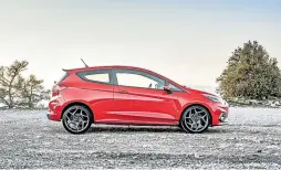  ?? [ Werk] ?? Die Größe sagt nichts über das Temperamen­t aus: Ford Fiesta ST mit 200 PS.