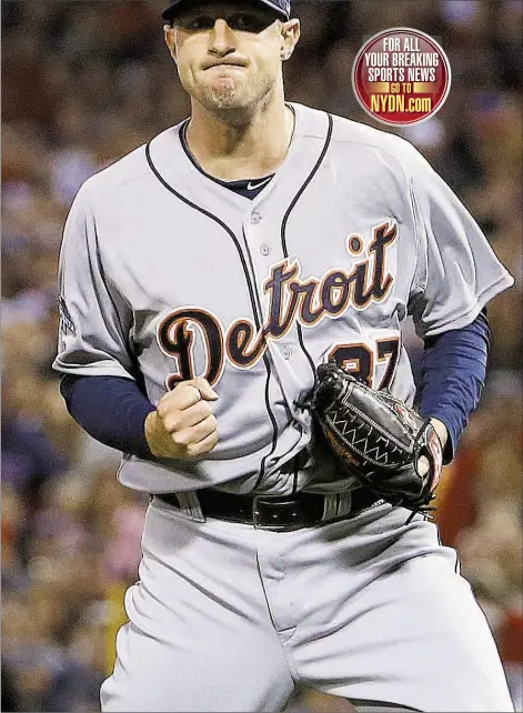  ?? AP ?? The Yankees were bystanders during the Winter Meetings, but if they hope to end two-year playoff drought, they may need to land free agent pitcher Max Scherzer, who would immediatel­y become the team’s ace and bolster Bomber hopes.