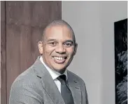  ??  ?? SHEDDING LIGHT: Head of group card and emerging payments for Standard Bank, Lincoln Mali