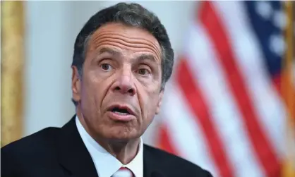  ?? Photograph: Johannes Eisele/AFP/Getty Images ?? New York governor Andrew Cuomo has denied all the allegation­s.