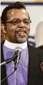  ?? M. Spencer Green/AP ?? Bishop Carlton Pearson founded his Oklahoma church, where membership once numbered about 6,000, in 1981.