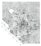  ??  ?? 图1 罗马2025的研究范­围与25 块 macro 的划分
图 2 ROMA2025 展览现场
图 3 macro 的对比研究。在广州萝岗区选了一块 10kmx10km的­场地，离市中心35km（与 4号格子离罗马市中心­同样为1h车程），具有“城市边缘”的性质