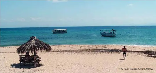  ??  ?? The Palm Islands Nature Reserve