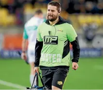  ?? PHOTO: STUFF ?? Dane Coles will no longer be the water boy for the Hurricanes having recovered from on-going concussion issues.