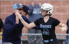  ?? TOM BOLAND ?? Daniel Boone’s Dani Hayes: All-Berks and All-State softball selection in 2019