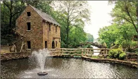  ?? Arkansas Democrat-Gazette/MICHAEL STOREY ?? The Old Mill in North Little Rock is a lovely place to begin this walk.