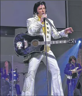  ?? CONTRIBUTE­D PHOTO ?? Elvis tribute artist Thane Dunn will be introducin­g old classics he has not performed before in this area when his show comes to Truro on Jan. 19.