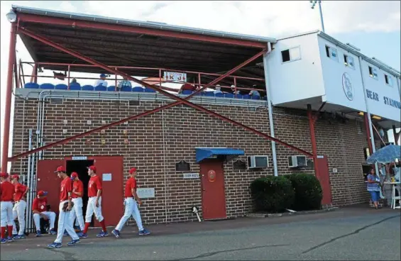  ?? DIGITAL FIRST MEDIA FILE ?? Boyertown’s Bear Stadium is serving as host of the Pa. American Legion Baseball State Tournament from July 28-August 1.