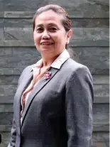  ?? FILE PHOTO ?? Maritime Industry Authority Administra­tor Sonia Malaluan's visionary leadership and prolific background is poised to lead the agency to better achievemen­ts.