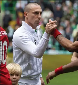  ??  ?? Scott Brown and Shay Logan have clashed many times down the years, but now the two could share a dressing room