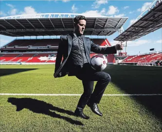  ?? MARK BLINCH THE CANADIAN PRESS ?? Canadian men’s coach John Herdman: