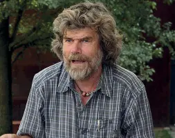  ??  ?? Polemico L’alpinista altoatesin­o Reinhold Messner