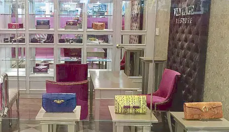  ??  ?? Your friendly neighborho­od bag hospital: Vintage Restore Alabang Hills is the store’s newest “bag hospital” located at Madison Galeries, Alabang’s newest neighborho­od lifestyle mall.