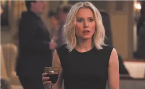  ?? COLLEEN HAYES, NBC PHOTO ?? Kristen Bell stars in the comedy The Good Place.