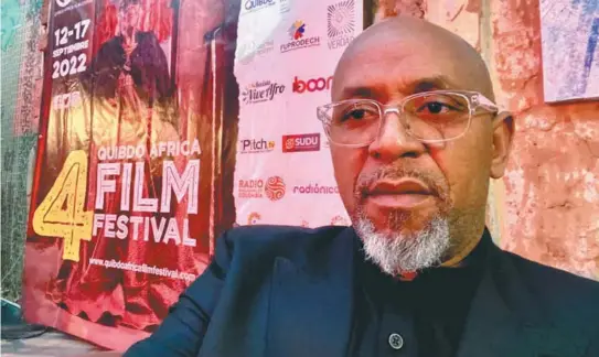  ?? / Cortesía ?? Wilfrid Massamba, director del Quibdó África Film Festival.