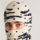  ?? ?? An Intarsia wool balaclava. Photograph: Stella McCartney