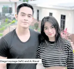  ??  ?? Diego Loyzaga (left) and AJ Raval