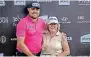  ?? | Sunshine Tour ?? DAN Bradbury and his mum Sandra.