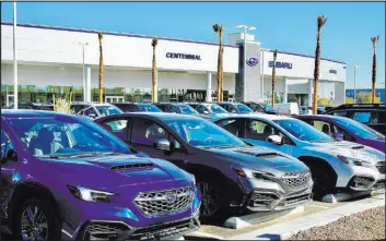  ?? Centennial Subaru ?? Las Vegas Centennial Subaru, at 6350 Centennial Center Blvd., will host a grand opening celebratio­n April 1.