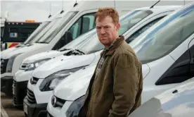  ??  ?? Kris Hitchen as delivery driver Ricky in Ken Loach’s new film, Sorry We Missed You. Photograph: Entertainm­ent One