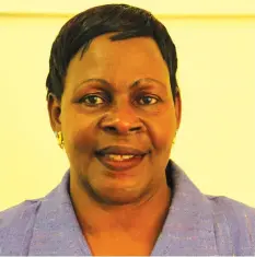  ??  ?? Deputy Speaker Mabel Chinomona