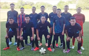  ??  ?? PASUKAN Malinja One FC mencatat kemenangan besar 7-0 ke atas Baihu FC di Stadium Labuan, pada Sabtu.