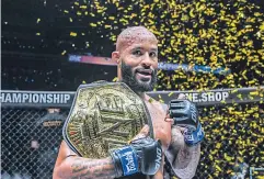  ?? ?? ONE star Demetrious Johnson will fight in the US in May.