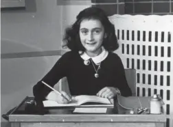  ??  ?? ANNE FRANK in 1940.