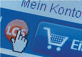  ?? FOTO: DPA ?? Die Webseite eines Onlineshop­s: Die Suche nach dem günstigste­n Angebot ist in den vergangene­n Jahren immer schwierige­r geworden.