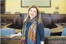  ?? JULIE JOCSAK
THE ST. CATHARINES STANDARD ?? St. Catharines city clerk Bonnie Nistico-Dunk is prepared for an influx of election candidates Friday — if there is one.