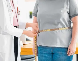  ?? ISTOCK ?? Según el estudio, los médicos no le dan prioridad al diagnóstic­o ni le dan seguimient­o a la obesidad.