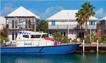  ?? Photograph: PR image ?? A vessel of the Royal Turks and Caicos Islands police force.