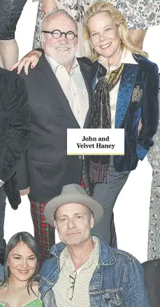  ??  ?? John and Velvet Haney
