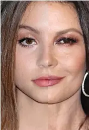  ??  ?? Darling buds: Catherine Zeta-Jones (right) and her doppelgang­er daughter Carys, 17