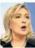  ?? FOTO: COUST/ABACA/IMAGO ?? Marine Le Pen (RN): Ihre Partei könnte bei den Europawahl­en in Frankreich stärkste Kraft werden.