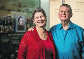  ?? Supplied photo ?? “Even if your life is not the best life, you can still do good and pass the love on to the next person,” says Joyce Temple. Having made it through tough times themselves, she and her husband Jerry enjoy serving others in the community. Their legacy...