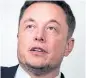  ??  ?? Elon Muskempres­ario sudafrican­o