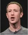  ??  ?? Mark Zuckerberg: EU changes will be global.