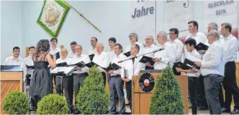  ?? FOTO: VOLKMAR HOFFMANN ?? Für das Jubiläumsk­onzert präsentier­ten alle Musiker ein hohes Niveau.