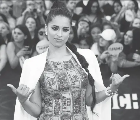  ?? MARK BLINCH/THE CANADIAN PRESS ?? “I never do anything less than 200 per cent,” Lilly Singh says, “which is both amazing and slightly problemati­c.