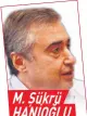  ?? ?? M. Şükrü HANİOĞLU