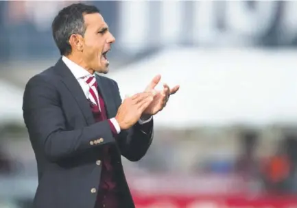  ?? Daniel Petty, The Denver Post ?? Coach Pablo Mastroeni directed the Rapids to a successful season that included a playoff victory.